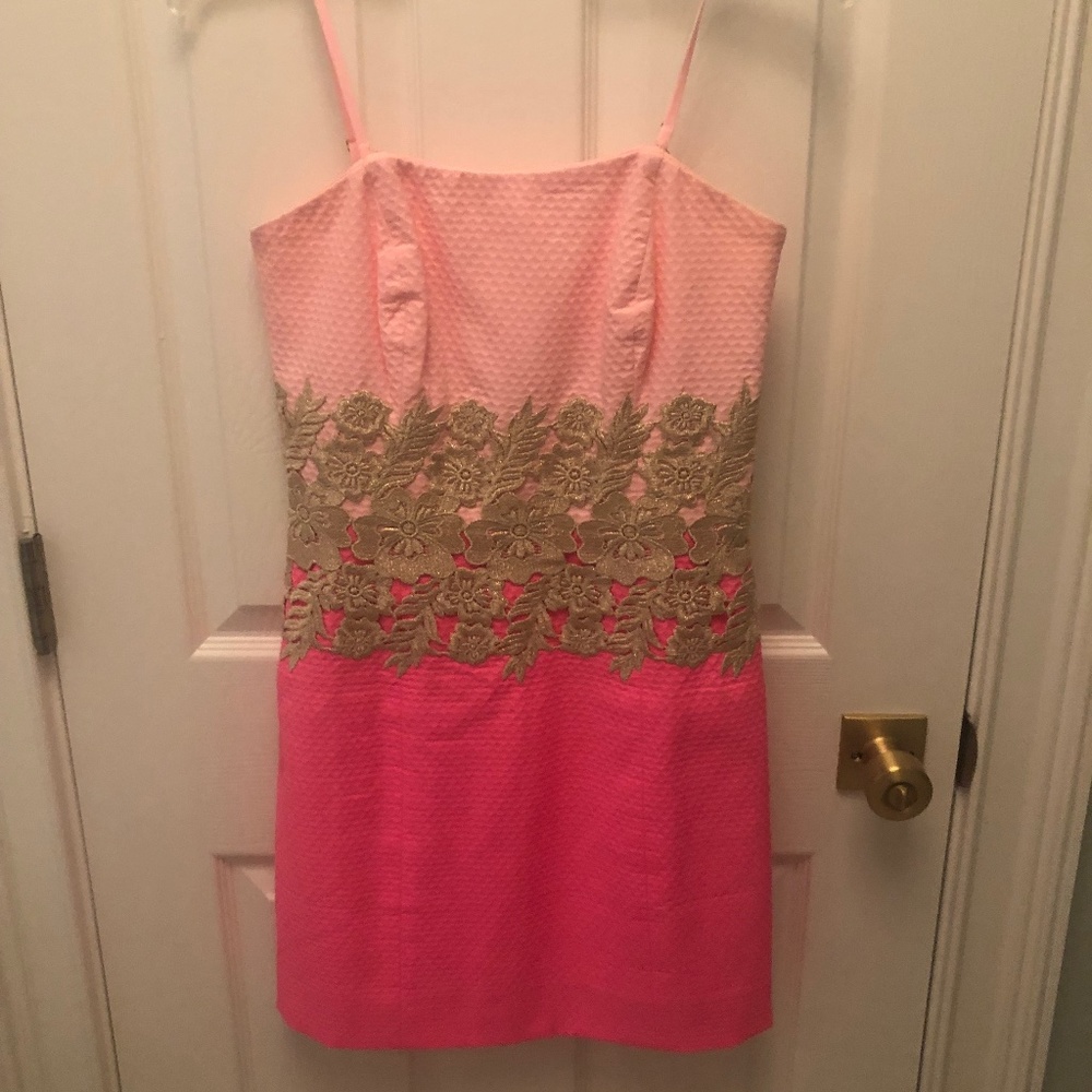 Beautiful pink cocktail or party dress